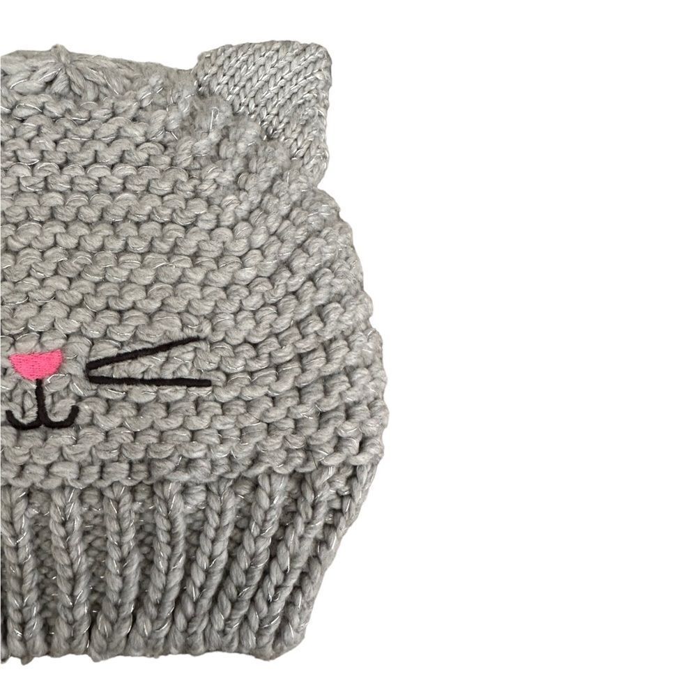 GAP Kids | Gray | KITTY KNITTED HAT - Picture 6 of 8